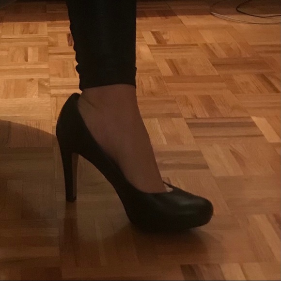 Classic black pumps 3.5 inch heel - Picture 1 of 2